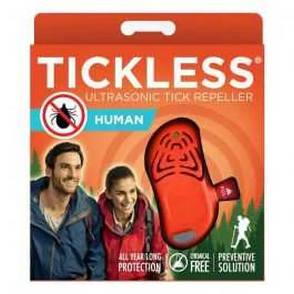 1ea Tickless Human Tick Repeller Orange - Treats